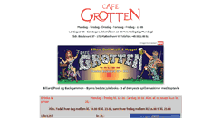 Desktop Screenshot of cafegrotten.dk